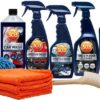 303 Exterior Care Kit - Car Wash - Tire and Rubber Cleaner - Tire Balm and Protectant - Speed Detailer - Protectant - Includes Accessories (30810)