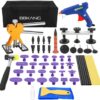 BBKANG Paintless Dent Removal Repair Remover Tool Kit 58pcs Car Dent Puller Set Dent Repair Tools for Hail Damage Door Ding