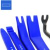 Tresalto Auto Trim Removal Tool Set [Non Marring and No Scratch] Auto Trim Kit for Easy Removal of Car Door Panels, Fasteners, Molding, Dashboards and Wheel Hubs, 5 PCS