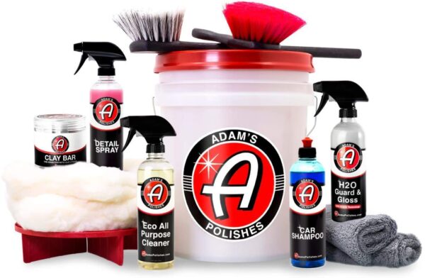 Adam's Daily Driver Detailing Kit - Detail Your Entire Vehicle Efficiently and Effectively - Designed to Clean, Shine, and Protect Your Daily Driver