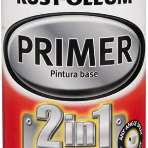Rust-Oleum 260510 Automotive 2-in-1 Filler & Sandable Primer, 12 Oz, Gray